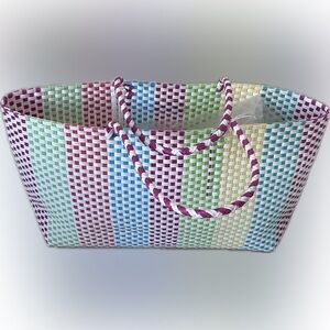 New Lilly Pulitzer Woven Tote